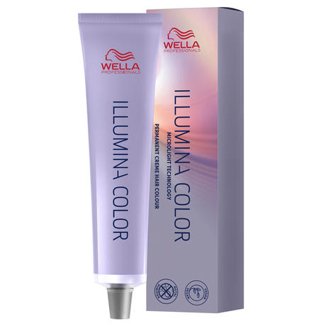 Wella Professionals Illumina Color Permanent Color Creme 7/75 blond moyen brun acajou Tube 60 ml