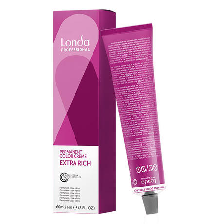 Londa Professional Permanente Cremehaarfarbe Extra Rich 5/77 Hellbraun Braun Intensiv, Tube 60 ml