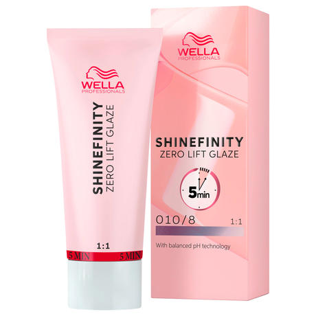 Wella Shinefinity Zero Lift Glaze 010/8 Opal Flash - hell-lichtblond perl 60 ml
