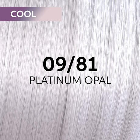Wella Shinefinity 09/81 Platinum Opal - lichtblond perl-asch 60 ml