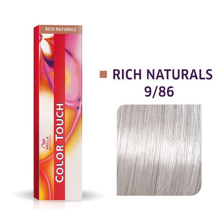 Wella Color Touch Rich Naturals 9/86 Blond clair perle-violet