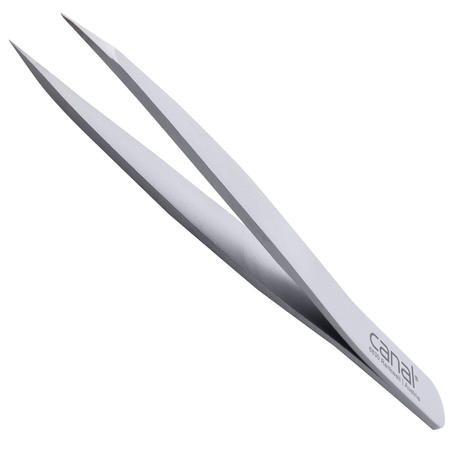 Canal Pince à échardes, satinée, inoxydable, 9 cm