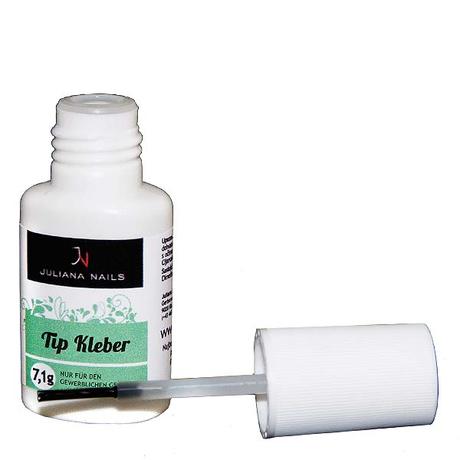Juliana Nails Tip Kleber 7,1 g, mit Pinsel, Flasche 7,1 g