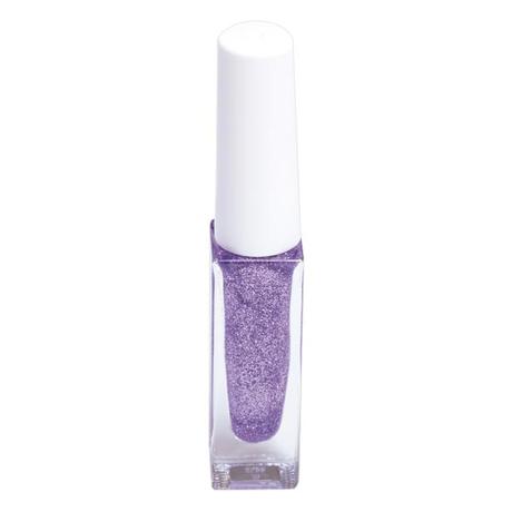 Juliana Nails Nail Stripe Nagellack Glitter Violett (4), Flasche 7 ml