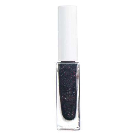 Juliana Nails Nail Stripe Nagellack Glitter zwart (14), flesje 7 ml