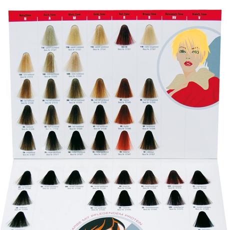 Domino Carte de couleur Couleur des cheveux