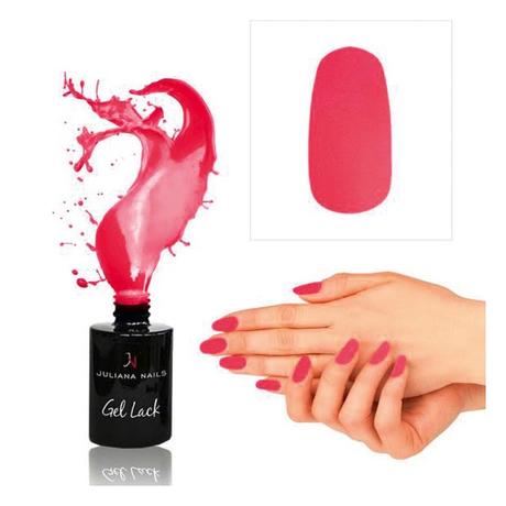 Juliana Nails Gel Lack Neon Helder roze, flesje 6 ml