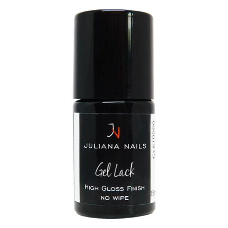 Juliana Nails Gel Lack High Gloss Finish No Wipe Clear 15 ml