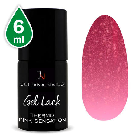 Juliana Nails Gel Lack Thermo Effekt Pink Sensation, Flasche 6 ml