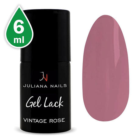 Juliana Nails Gel Lack Vintage Rose, Flasche 6 ml