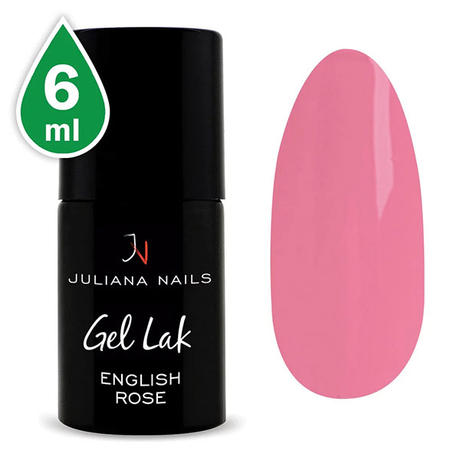 Juliana Nails Gel Lack English Rose, Flasche 6 ml