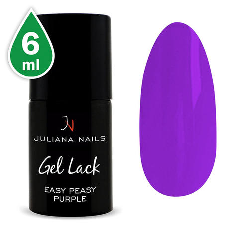 Juliana Nails Gel Lack Easy Peasy Purple, Flasche 6 ml