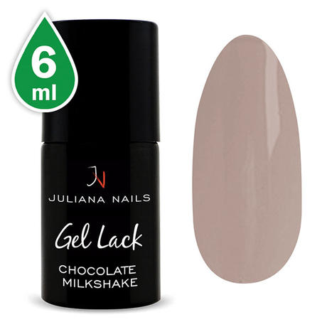 Juliana Nails Gel Lack Nude Frullato di cioccolato, bottiglia 6 ml