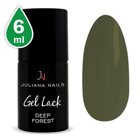 Juliana Nails Gel Lack Deep Forest, Flasche 6 ml