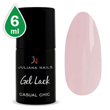 Juliana Nails Gel Lack Nude Casual Chic, Flasche 6 ml