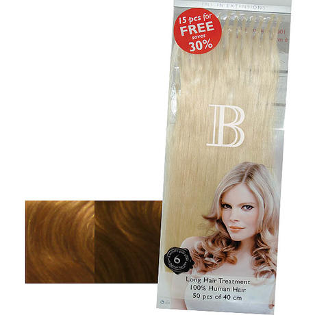 Balmain Fill-In Extensions Value Pack Natural Straight 25/27 Ultra Light Gold Blond/Medium Beige Blond