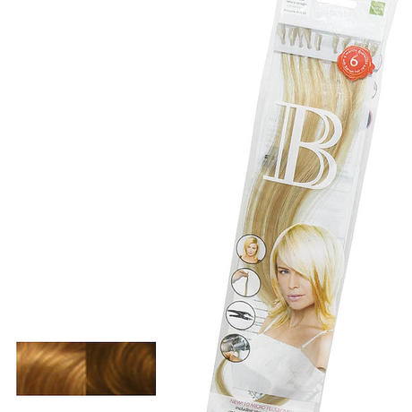 Balmain Fill-In Extensions Natural Straight Duotone 25/27 Ultra Light Gold Blond/Medium Beige Blond
