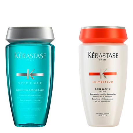 Kérastase Set NORMALE/SENSIBLE KOPFHAUT TROCKENES HAAR 