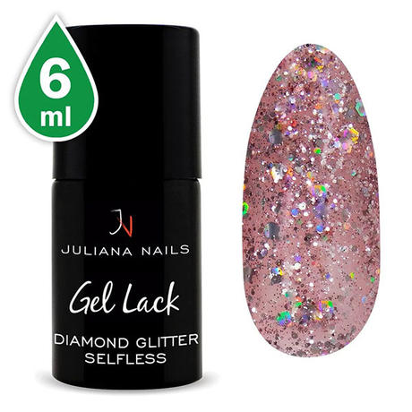 Juliana Nails Gel Lack Glitter/Shimmer Diamond Glitter Selfless 6 ml
