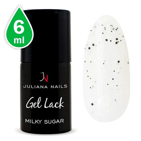 Juliana Nails Gel Lack Glitter/Shimmer Milky Sugar 6 ml