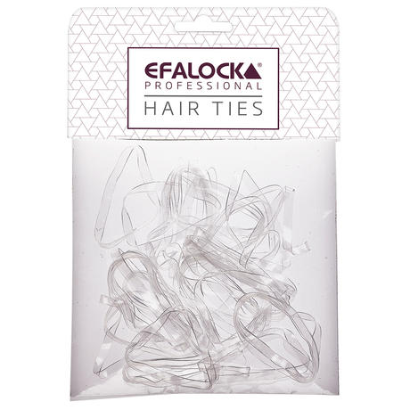 Efalock Rasta-Haargummi transparent dick/groß